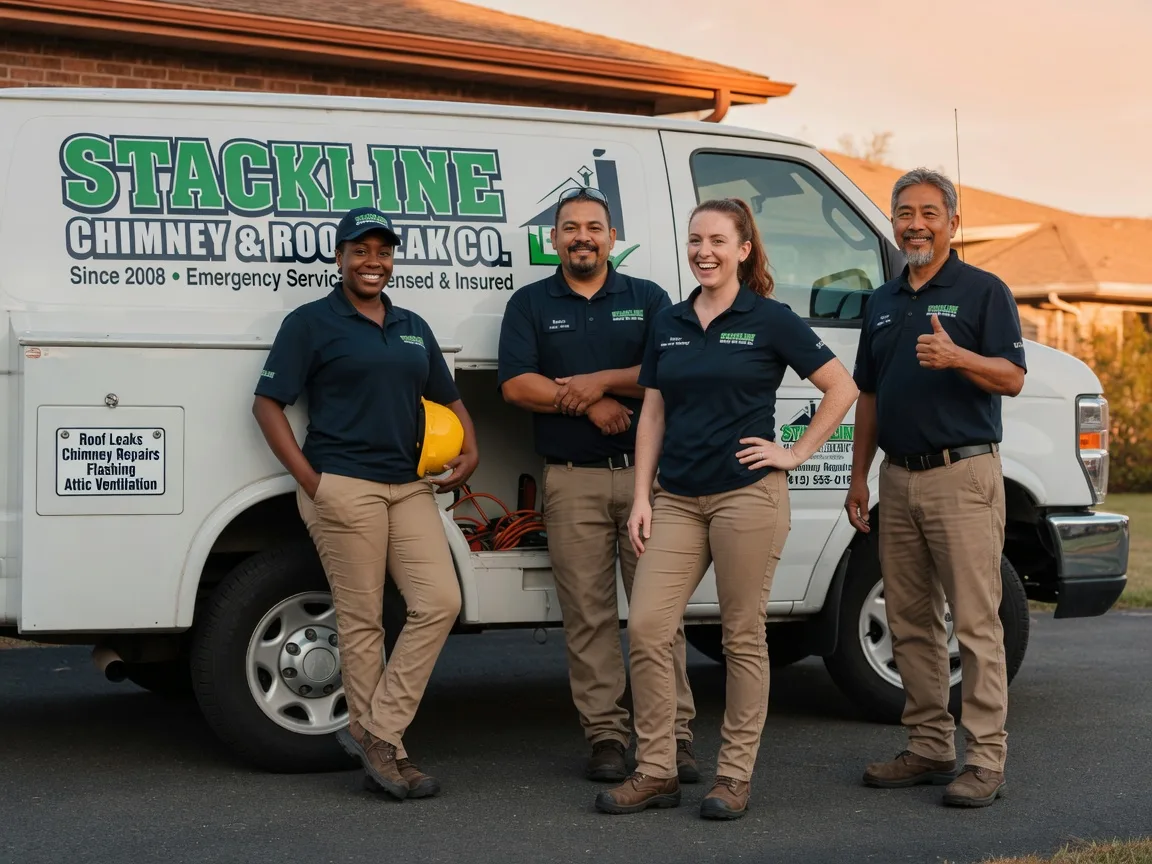 Chimney flashing repair company in Menlo, IA